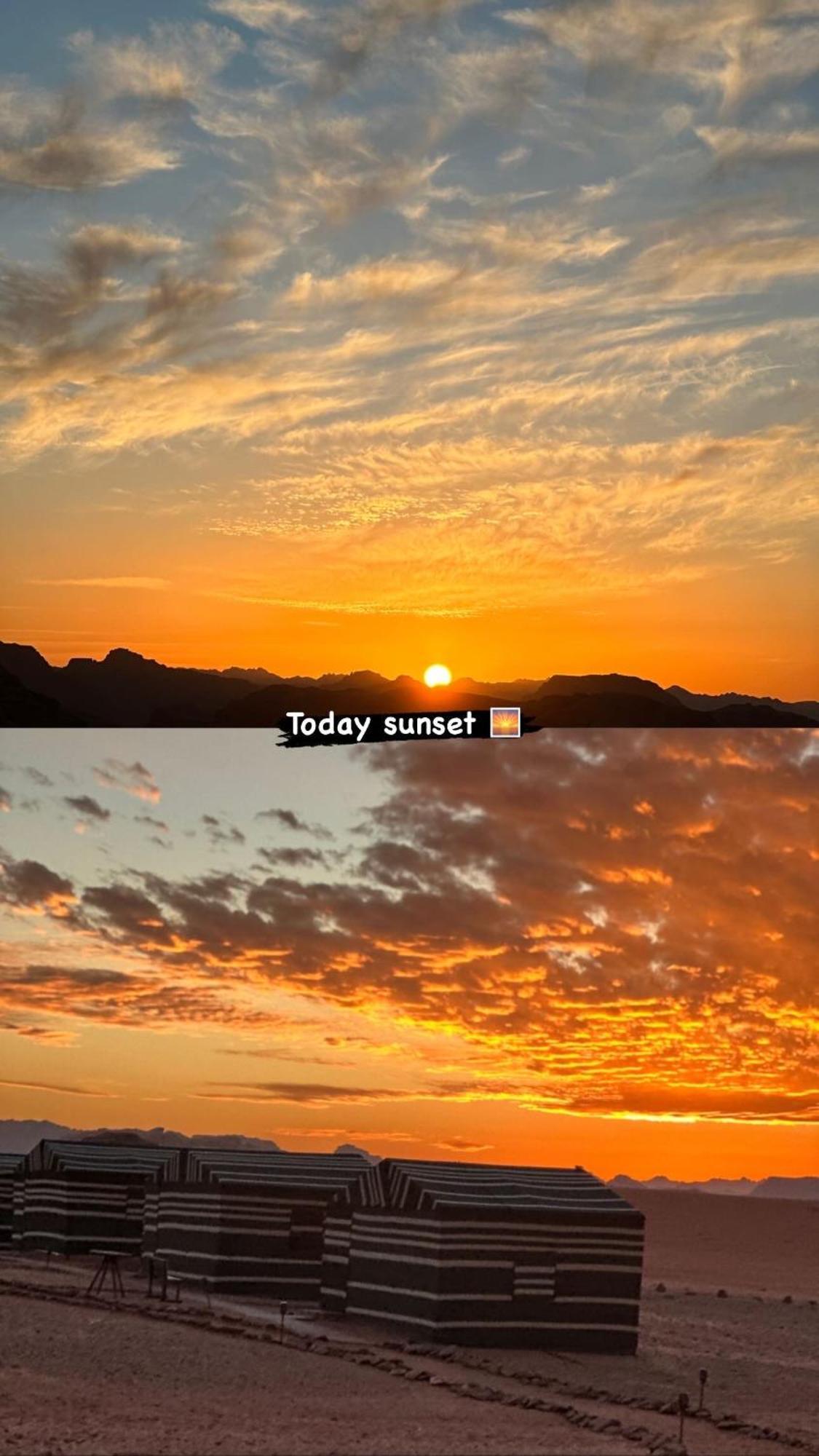 Wadirum Sunset Camp 호텔 와디럼 외부 사진